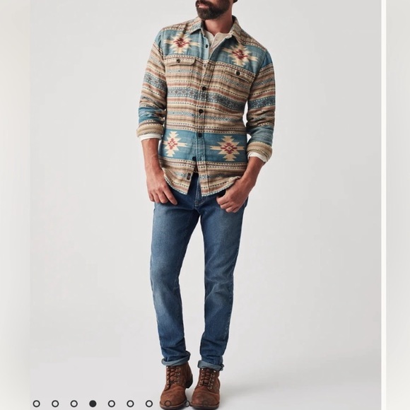 NWT FAHERTY Doug Good Feather
Canyon Overshirt - Picture 2 of 6